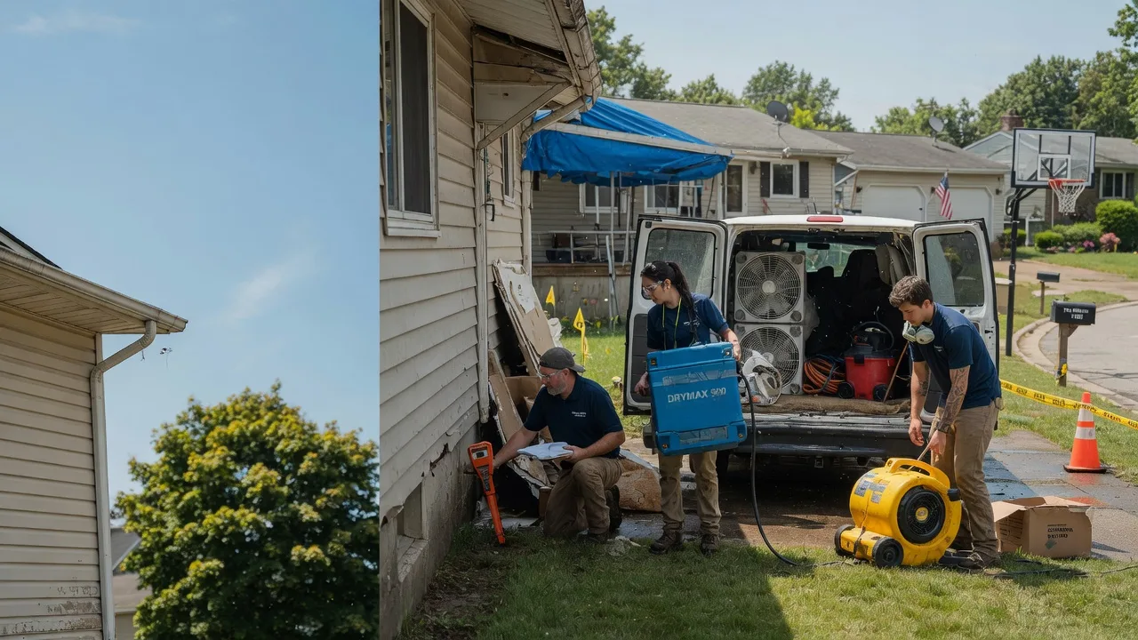 Ceiling Leak Cleanup in Lakeview, MI near me